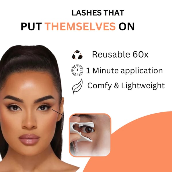2+1 Gratis | KiraLashes - Hochwertige magnetische Wimpern