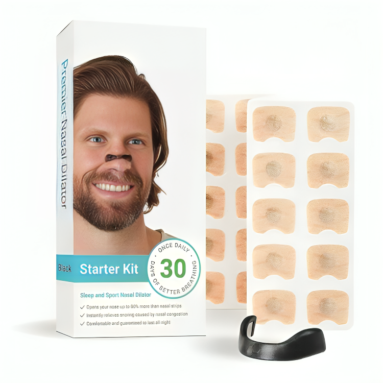 50% RABATT TEMPORÄR | BreatheWell™ | Magnetischer Nasenstreifen für sofort besseres Atmen!