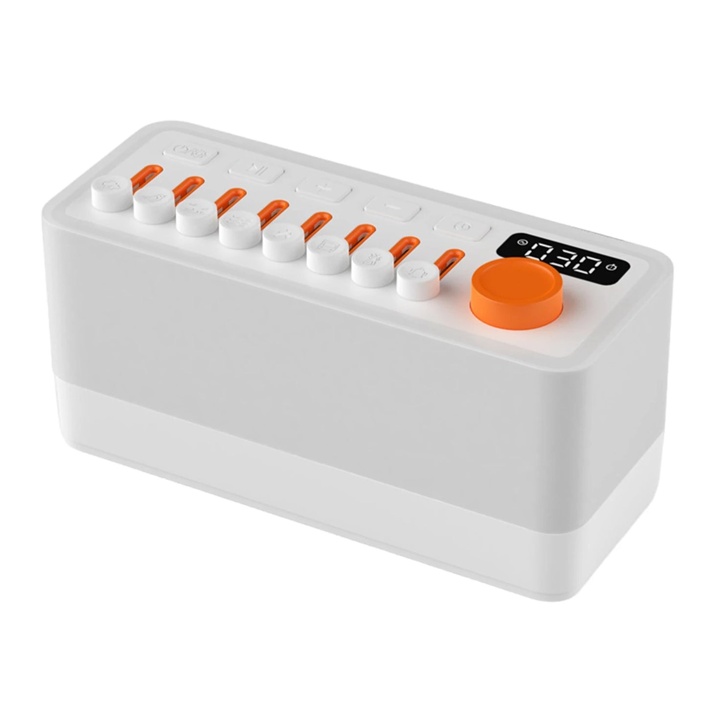 Somniva™ - Schlafgerät mit weißem Rauschen und 8 Naturgeräuschen