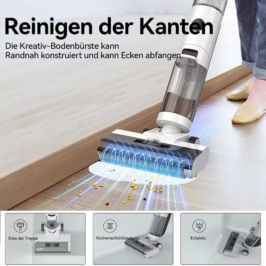 JONR ED12 Nass- & Trockensauger – Saugen & Wischen gleichzeitig