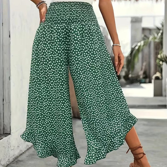 Paola Serra™ Elegante Hose mit weitem Bein für selbstbewusste Alltagslooks