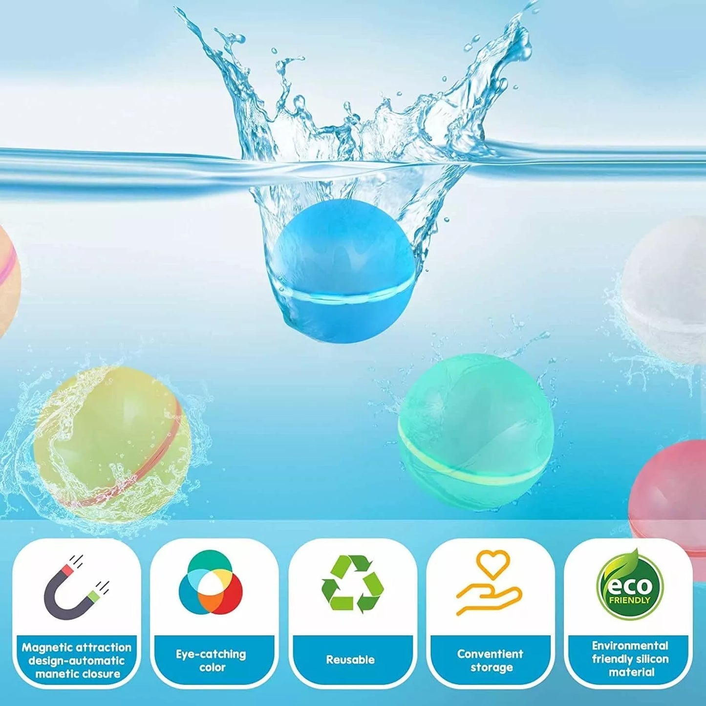 ReSplash™ | Wiederverwendbare Wasserballons