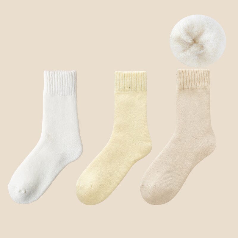 (3 Paar + 2 Paar Gratis) WarmFeet - Elegante, dicke Thermosocken, perfekt für den Winter