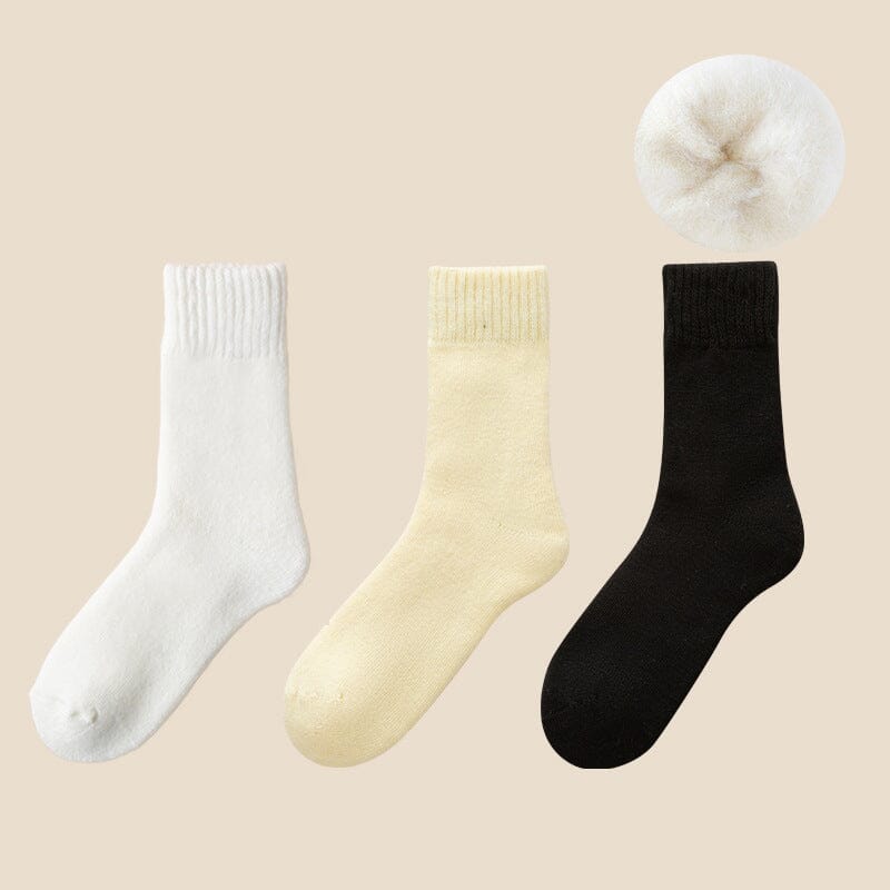 (3 Paar + 2 Paar Gratis) WarmFeet - Elegante, dicke Thermosocken, perfekt für den Winter