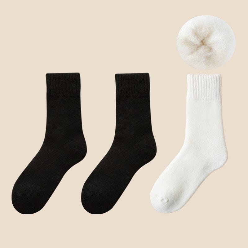 (3 Paar + 2 Paar Gratis) WarmFeet - Elegante, dicke Thermosocken, perfekt für den Winter