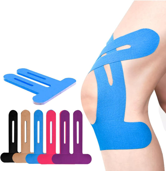 FlexiKnee – Kinesiologie-Tape für Stabilität (6 Stück) | 50% RABATT