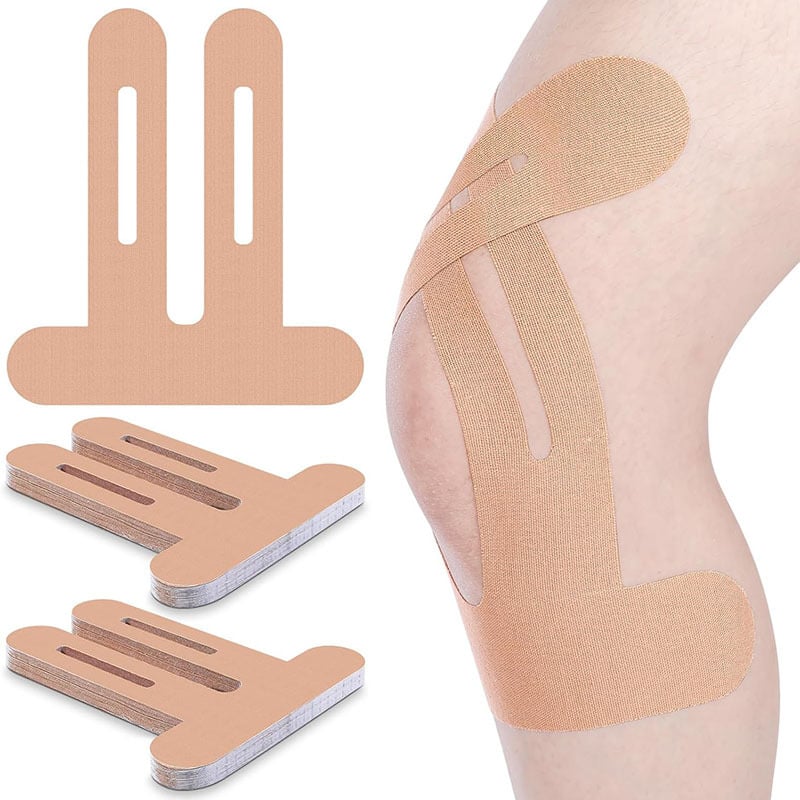 FlexiKnee – Kinesiologie-Tape für Stabilität (6 Stück) | 50% RABATT