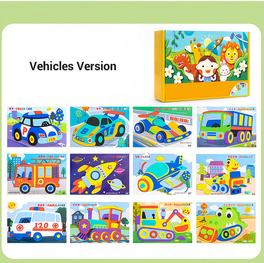 CraftyKids – DIY 3D EVA Bastelsticker