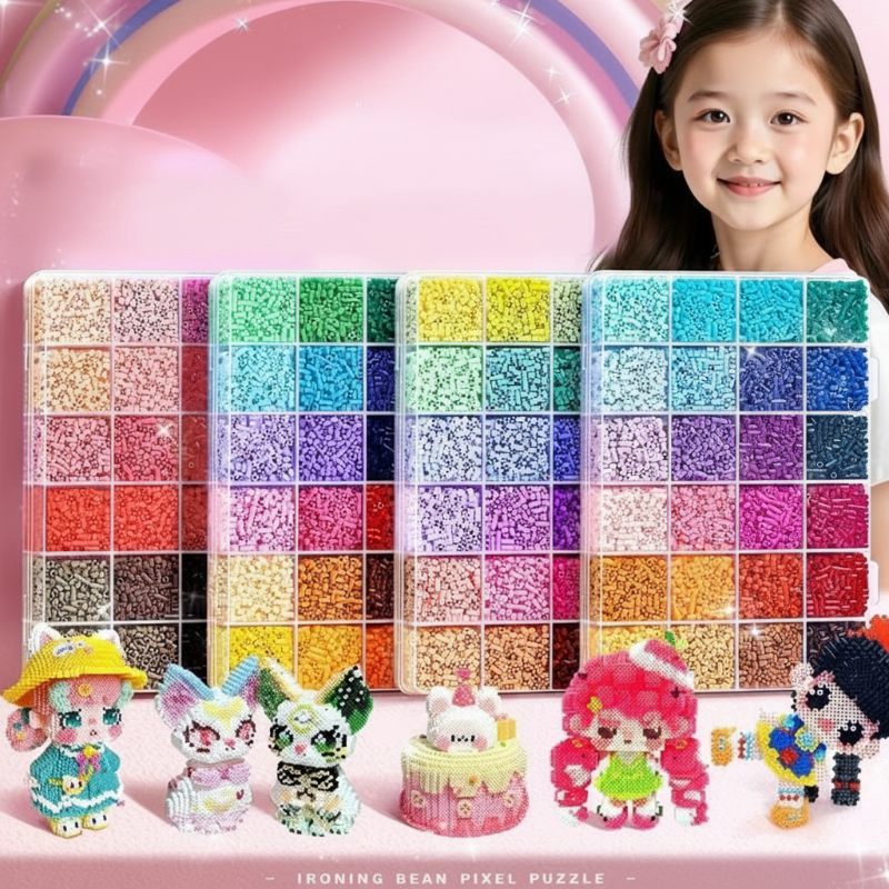ColorBurst – Kreativ-Perlen-Set mit 96 Farben | 50% RABATT