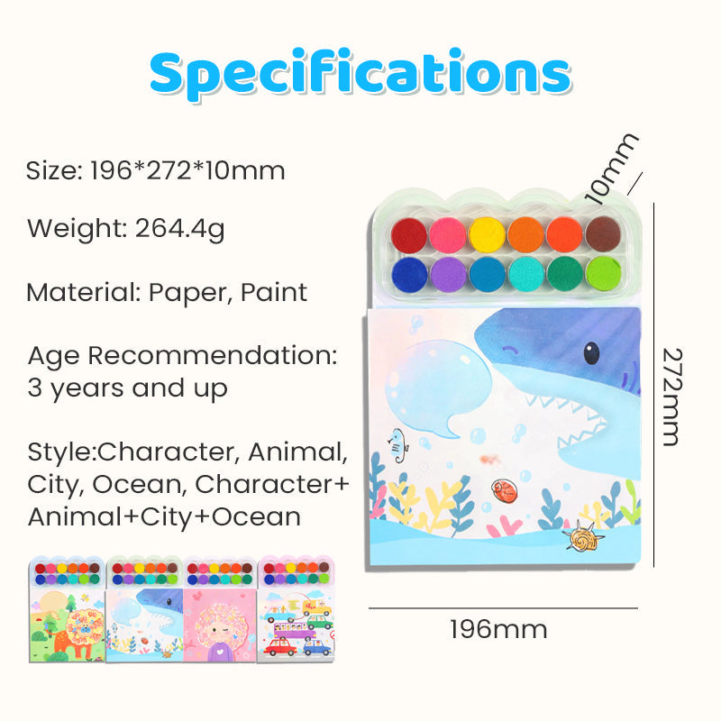 ColorFun – Finger-Malbuch & Malkit für Kinder | 50% RABATT