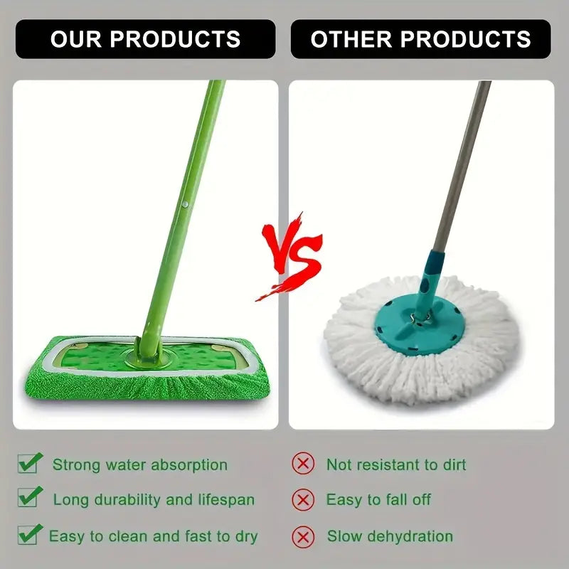 2+2 Gratis | Wiederverwendbare Mopps für Swiffer Sweeper™ - Langfristige Reinigung für alle Oberflächen