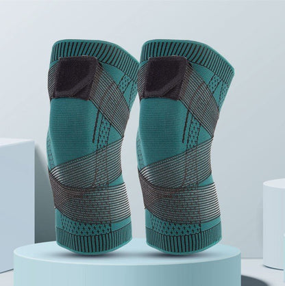 Sportliche Kniebandage – Kompressionsstütze als Sleeve