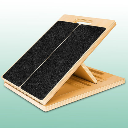 FlexEase — verstellbares Dehnbrett aus Holz