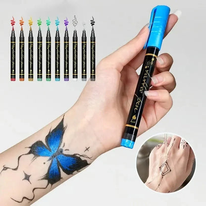 BodyArt – Atemberaubende, wasserfeste Designs, die halten