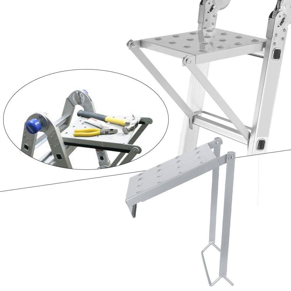 1+1 Gratis | ElevMate™ - Zusammenklappbare Stahl-Leiterplattform