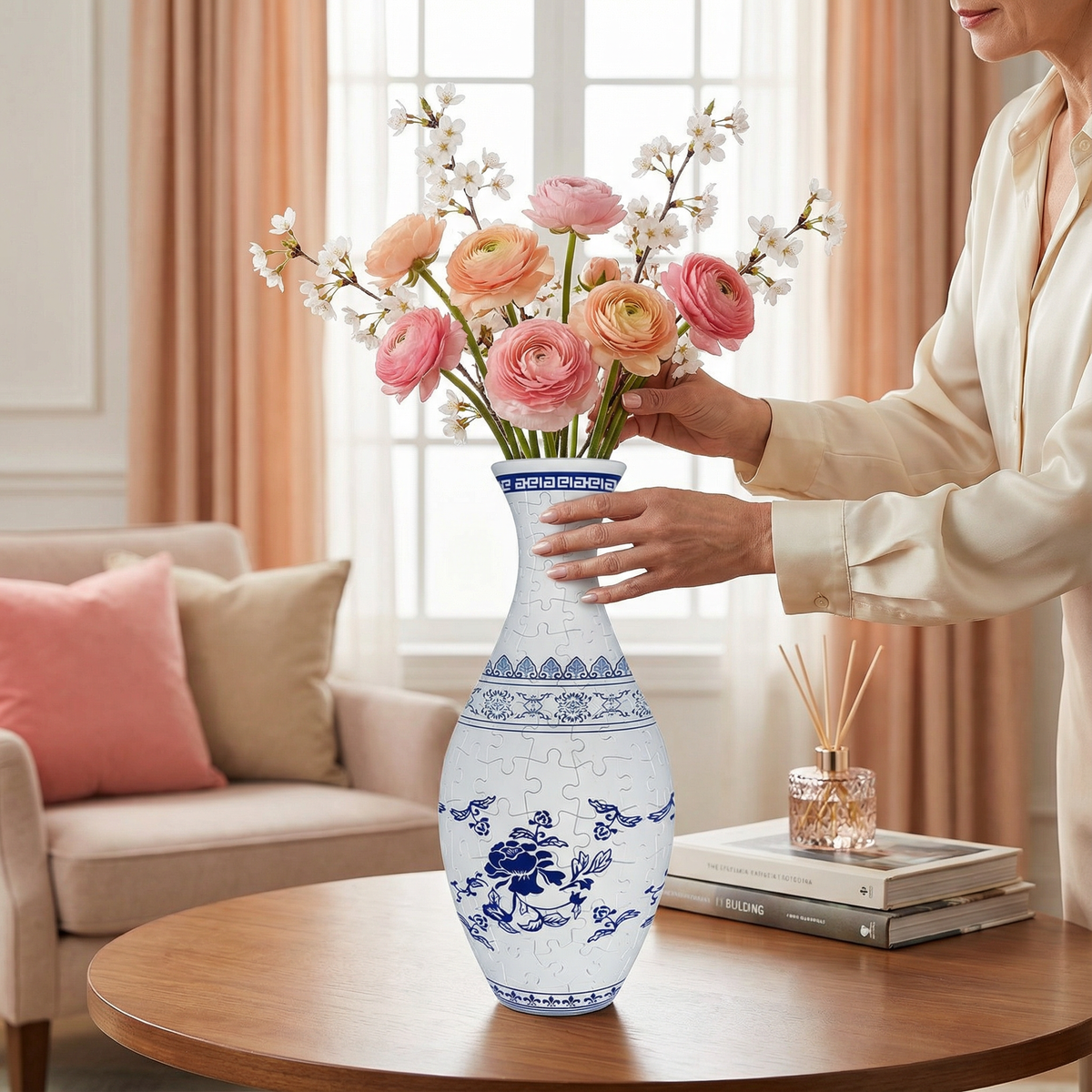 AuraBloom™ – Elegante 3D-Puzzle-Vase zum Selberbauen | 50 % Rabatt!