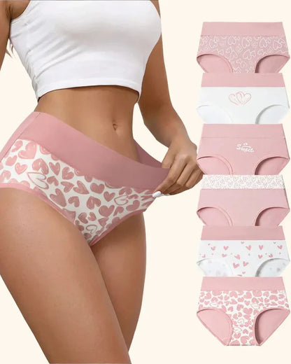 Cottina™ – Weicher, elastischer Damen-Slip aus Baumwolle mit Druck