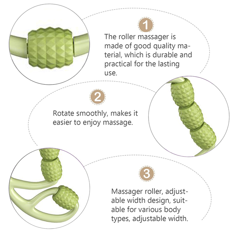 LegElite — Manueller Beinmassage-Roller für Waden und Oberschenkel