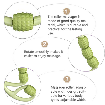 LegElite — Manueller Beinmassage-Roller für Waden und Oberschenkel