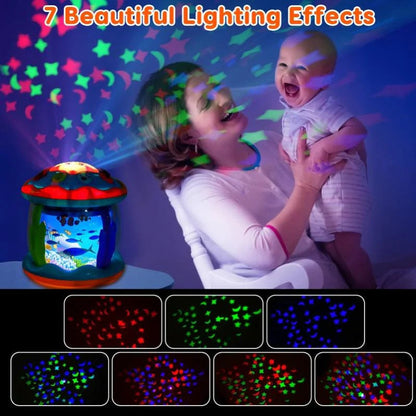BrightSplash™ | Fesselndes Ozeanspielzeug zur Förderung der Sinne und Fähigkeiten von Babys