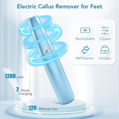 SoleSmooth – Elektrischer Hornhautentferner für die Füße