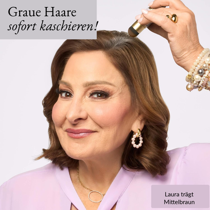 LAURA GELLER NEW YORK Root Touch-Up – Sofortige Ansatz-Abdeckung für Haare & Augenbrauen