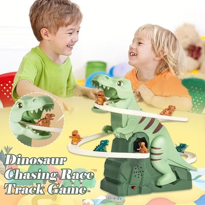 DinoRacer – Dinosaurier-Rennbahn-Set | 50% RABATT