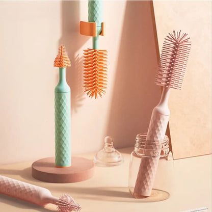 CleanNest — Flaschenreinigungsbürsten-Set mit langem Griff