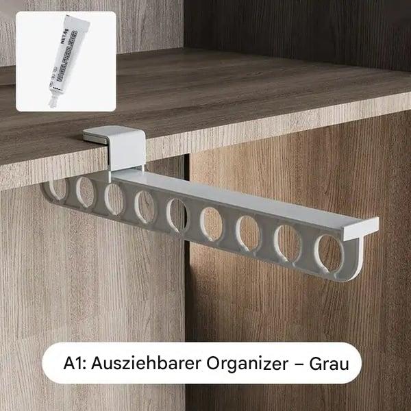 1+1 Gratis | LineaRack™ – Ausziehbare Kleiderstange für Den Kleiderschrank [Letzter Tag Rabatt]