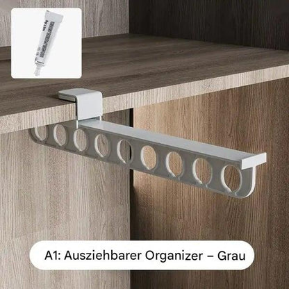 1+1 Gratis | LineaRack™ – Ausziehbare Kleiderstange für Den Kleiderschrank [Letzter Tag Rabatt]