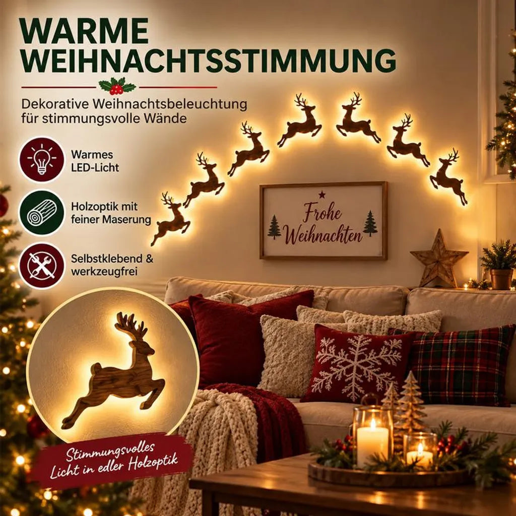 3D-LED-Weihnachtsdeko – Festlicher Lichterzauber für dein Zuhause