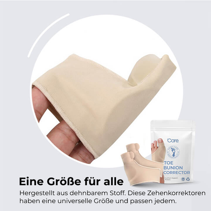 Footalis ZehAlign | Zehenspreizer für Hallux Valgus | Hautfreundlich & Diskret | Für Tag & Nacht