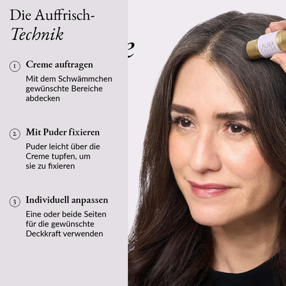 LAURA GELLER NEW YORK Root Touch-Up – Sofortige Ansatz-Abdeckung für Haare & Augenbrauen