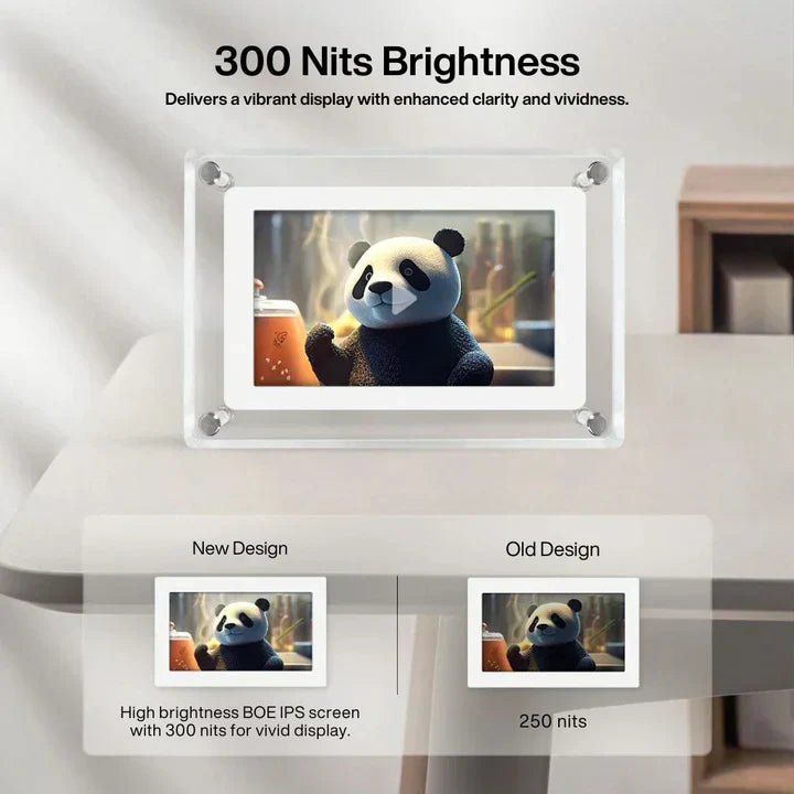 MemoFrame™ | Digitaler Video-Fotorahmen – Schönste Erinnerungen immer wieder erleben