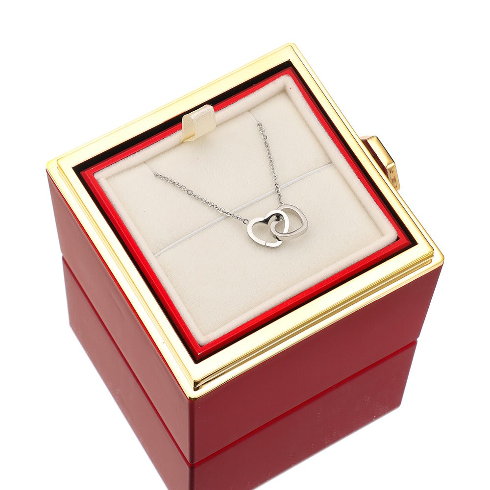 Liora™ – Elegante Halskette mit Rose-Box für stilvolle Geschenkideen [50 % Rabatt]