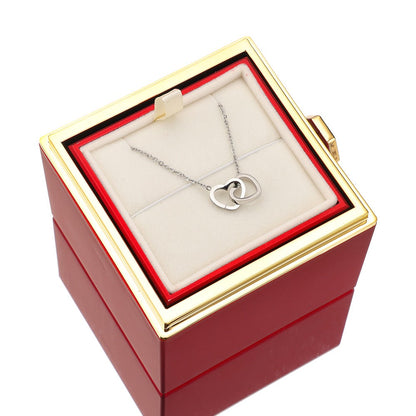Liora™ – Elegante Halskette mit Rose-Box für stilvolle Geschenkideen [50 % Rabatt]