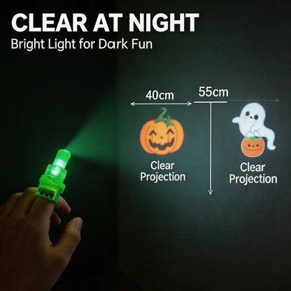 🎃 Halloween-Finger-Projektionslichter
