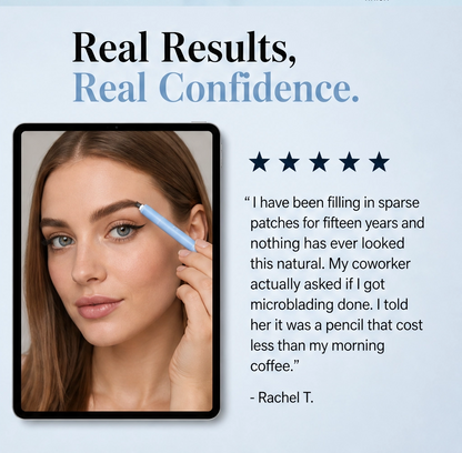 Archelle – 2-in-1 wasserfester Microblading-Augenbrauenstift mit Tönungsbürste + 1 KAUFEN, 1 GRATIS