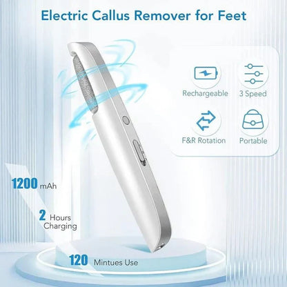 SoleSmooth – Elektrischer Hornhautentferner für die Füße
