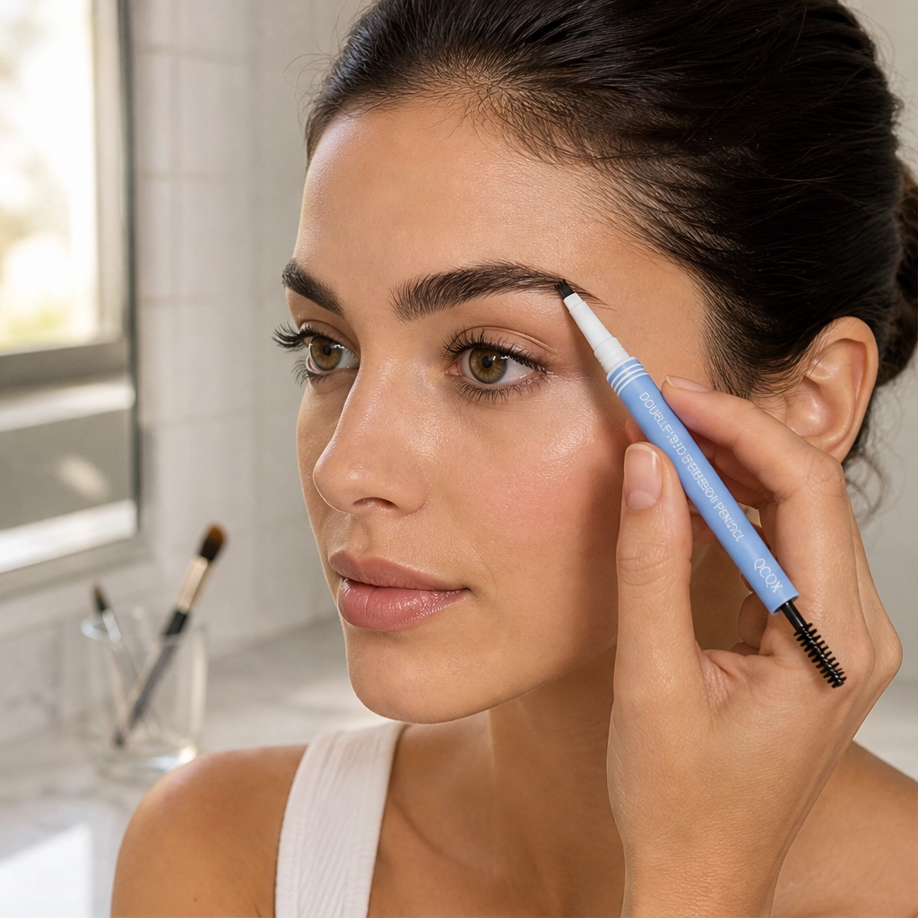 Archelle – 2-in-1 wasserfester Microblading-Augenbrauenstift mit Tönungsbürste + 1 KAUFEN, 1 GRATIS
