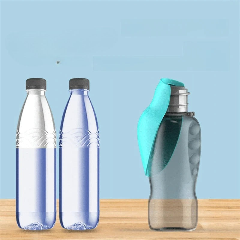 HydroPup™ | Auslaufsichere Hundewasserflasche mit faltbarem Napf