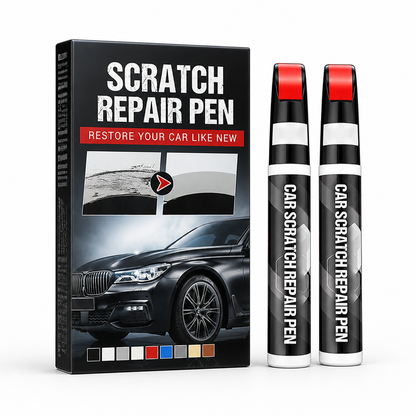 ScratchFix™ | Autolack-Reparaturstift für Kratzer & Lackschäden | 1+1 Gratis