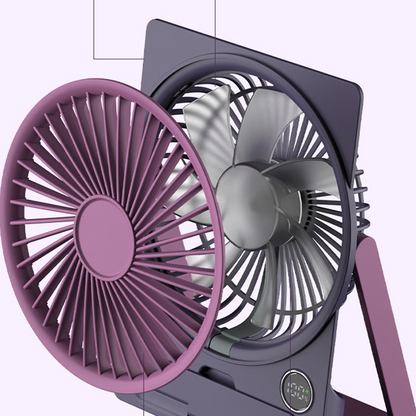 BreezeGo™ | Tragbarer USB-Ventilator mit Akku
