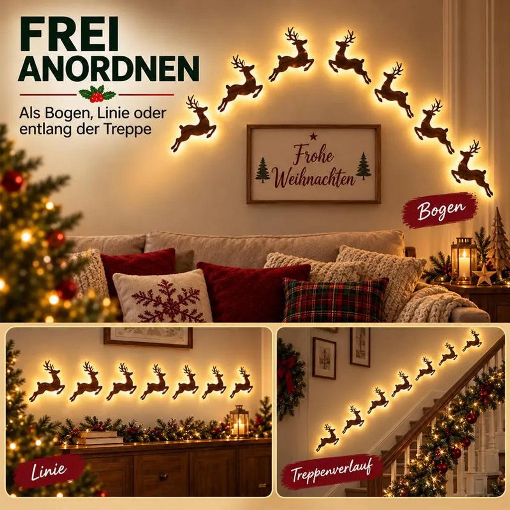 3D-LED-Weihnachtsdeko – Festlicher Lichterzauber für dein Zuhause