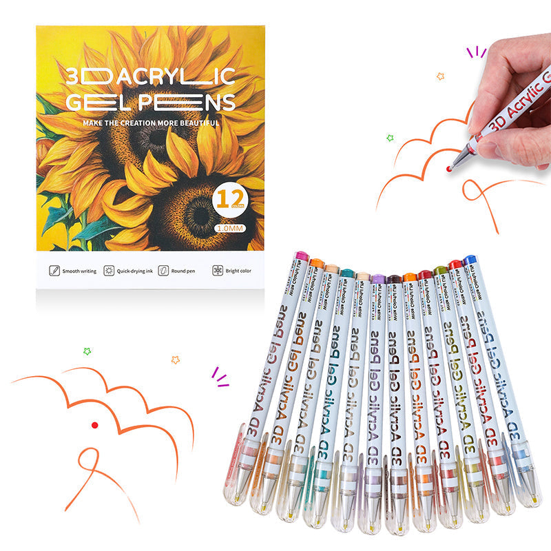 ColorBurst Pro – Acryl-Gel-Stifte | Jetzt 50% Rabatt