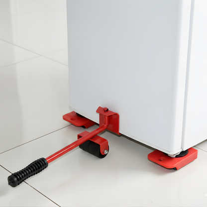 GlideMaster Pro — Möbel-Transport-Set mit Hebelstange & Rollen