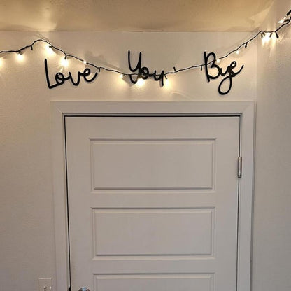 HearthSign Wandbeschriftung – Dekorative Schrift ohne Bohren