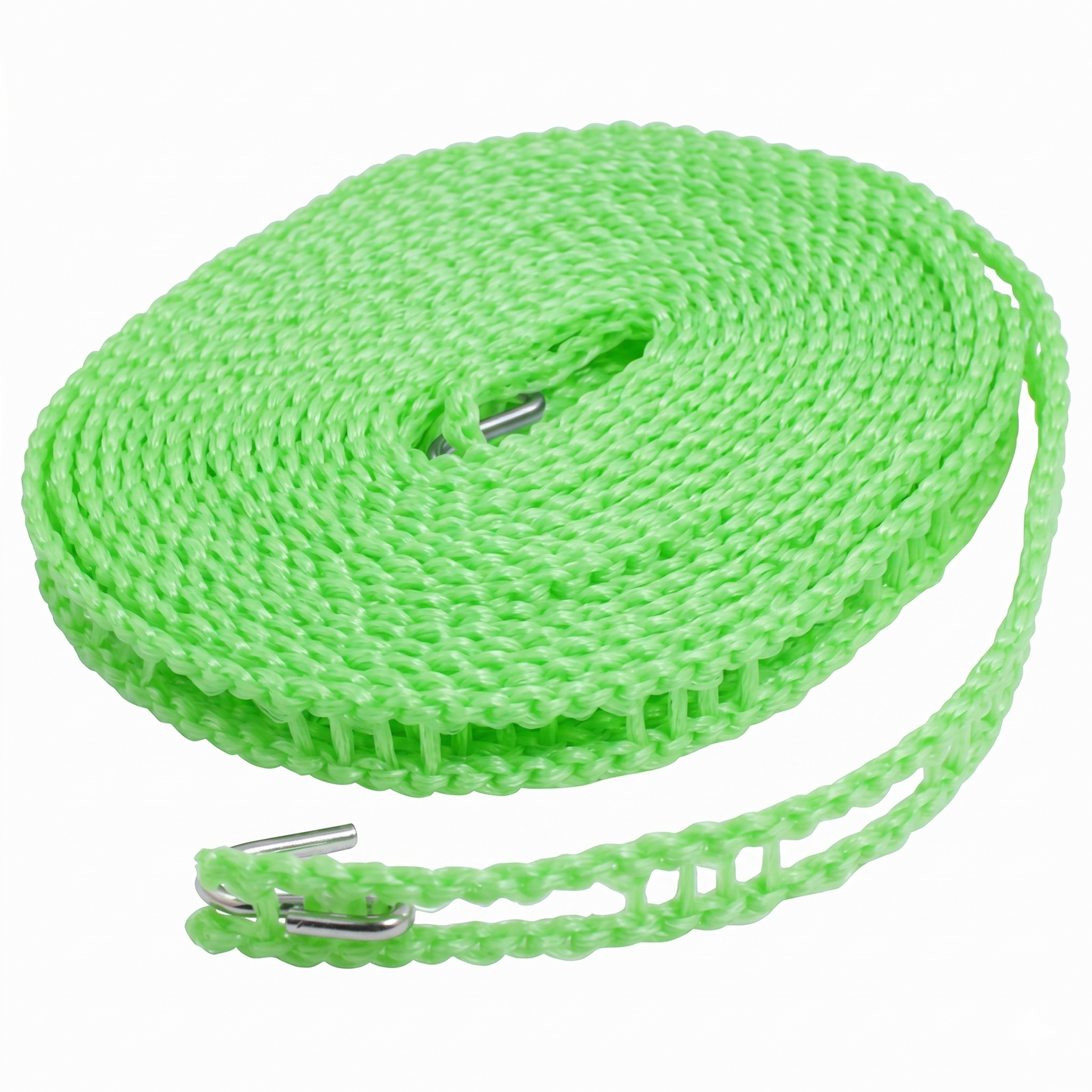 Breezelock™ – Windfeste 5-Meter Anti-Rutsch-Wäscheleine mit Haken + 50 % RABATT