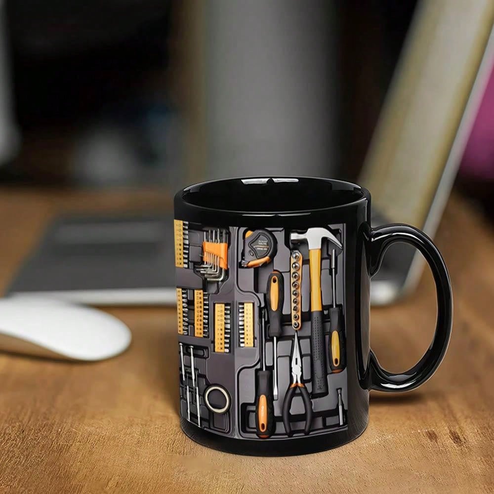 ToolBox Brew – Kaffeetasse mit Werkzeugmotiv