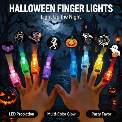 🎃 Halloween-Finger-Projektionslichter